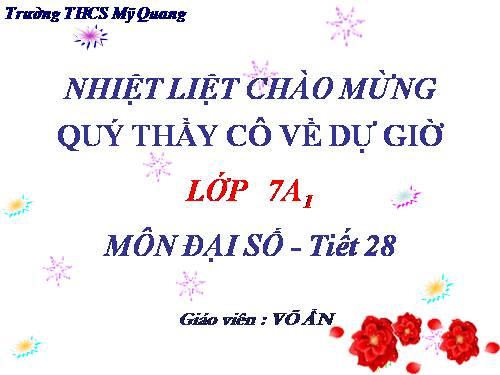 Chương II. §4. Một số bài toán về đại lượng tỉ lệ nghịch