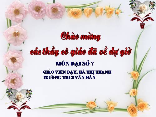 Chương IV. §4. Đơn thức đồng dạng