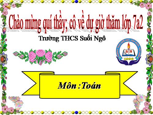 Chương IV. §8. Cộng, trừ đa thức một biến