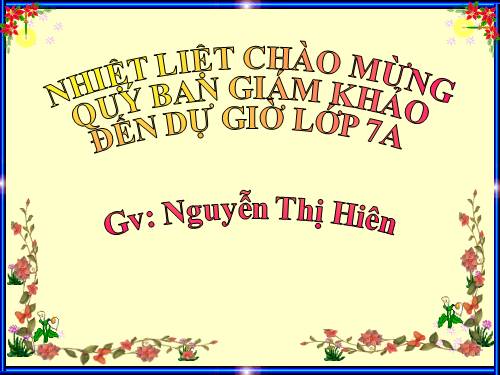 Chương III. §2. Bảng tần số các giá trị của dấu hiệu