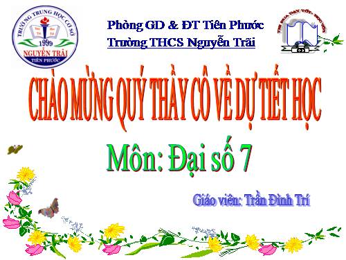 Chương IV. §5. Đa thức