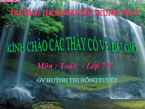 Chương I. §6. Lũy thừa của một số hữu tỉ (tiếp)