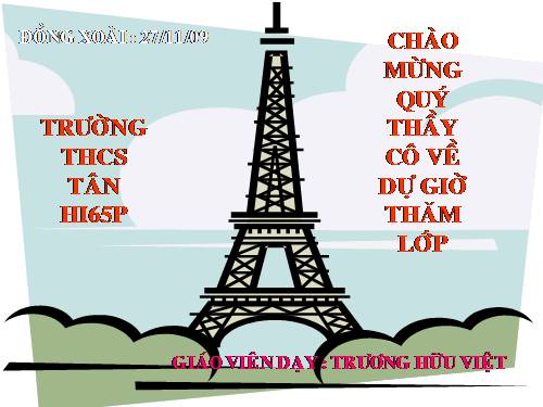 Chương II. §6. Mặt phẳng toạ độ