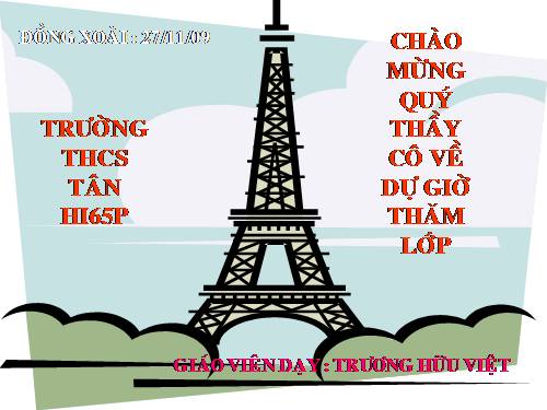 Chương II. §6. Mặt phẳng toạ độ