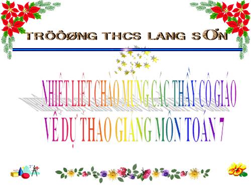 Chương IV. §5. Đa thức