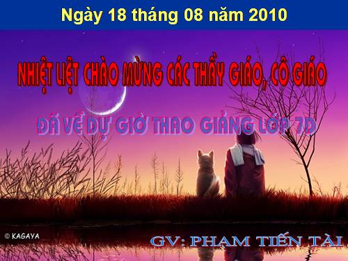 Chương IV. §8. Cộng, trừ đa thức một biến