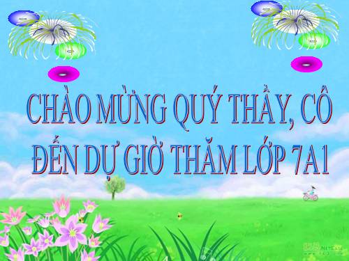 Chương IV. §7. Đa thức một biến