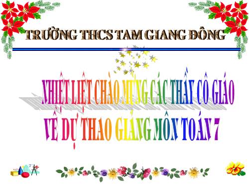 Chương IV. §5. Đa thức