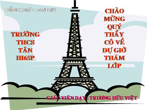 Chương II. §6. Mặt phẳng toạ độ