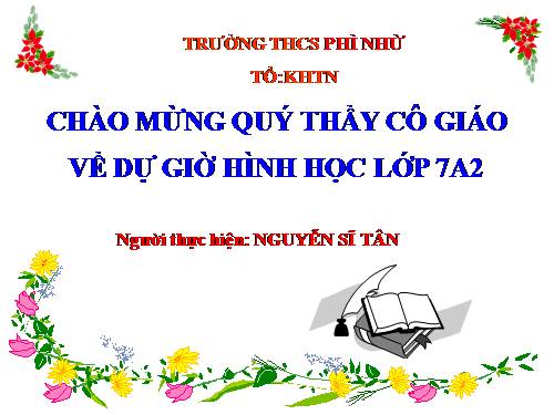 Chương II. §3. Đại lượng tỉ lệ nghịch