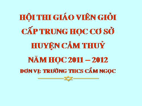 Các bài Luyện tập