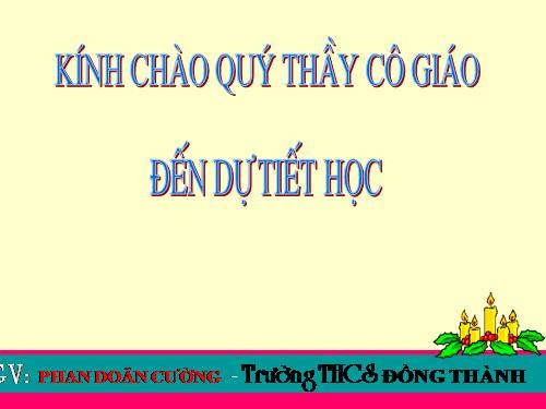 Chương III. §2. Bảng tần số các giá trị của dấu hiệu