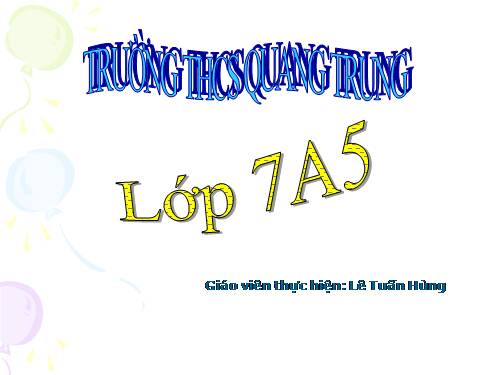 Chương III. §2. Bảng tần số các giá trị của dấu hiệu