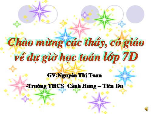 Chương II. §4. Một số bài toán về đại lượng tỉ lệ nghịch