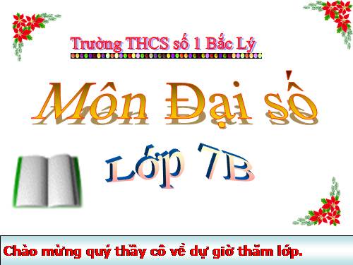 Chương II. §6. Mặt phẳng toạ độ