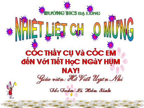 Chương II. §5. Hàm số