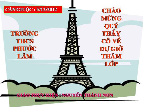 Chương II. §6. Mặt phẳng toạ độ