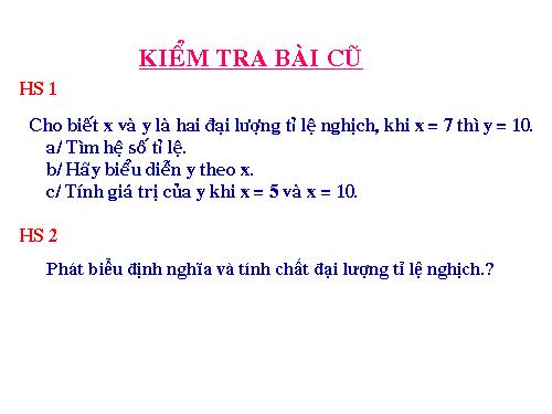 Chương II. §2. Một số bài toán về đại lượng tỉ lệ thuận