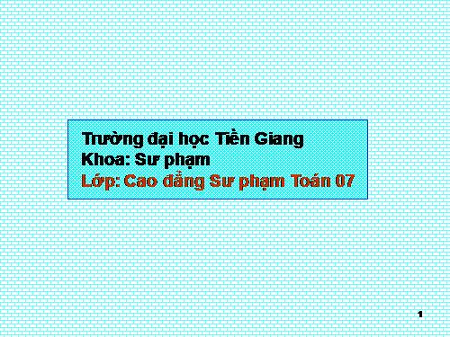 Chương II. §7. Đồ thị của hàm số y = ax (a ≠ 0)