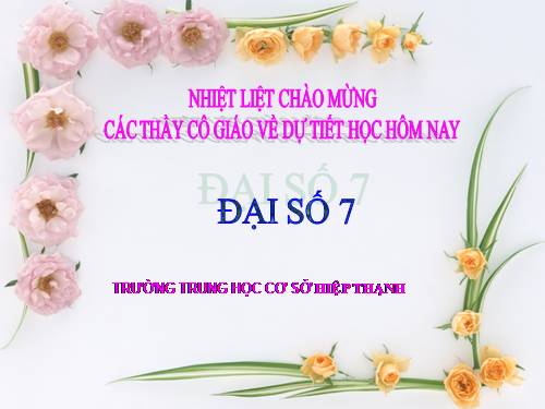 Chương II. §2. Một số bài toán về đại lượng tỉ lệ thuận