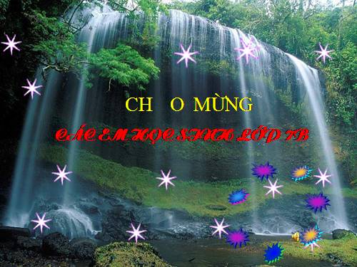 Chương I. §7. Tỉ lệ thức