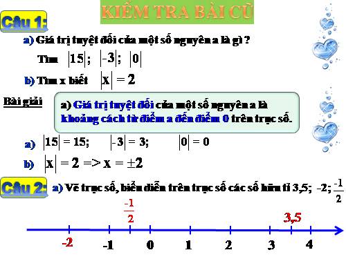 Chương I. §4. Giá trị tuyệt đối của một số hữu tỉ. Cộng, trừ, nhân, chia số thập phân