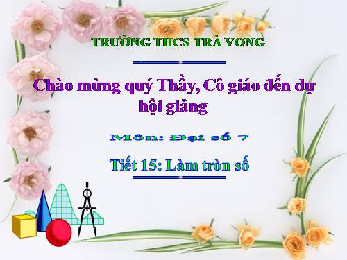 Chương I. §10. Làm tròn số