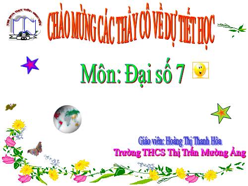 Chương IV. §3. Đơn thức