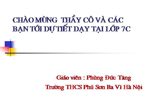 Các bài Luyện tập