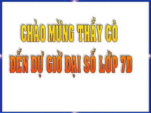 Chương IV. §3. Đơn thức