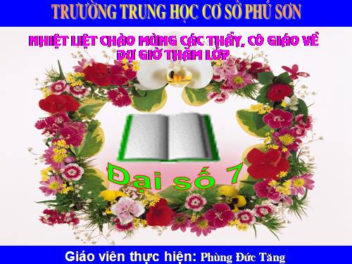 Chương IV. §4. Đơn thức đồng dạng