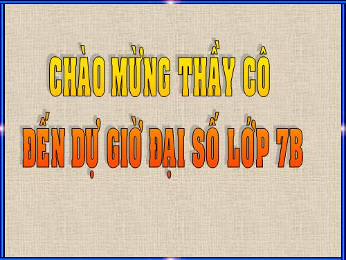 Chương IV. §3. Đơn thức