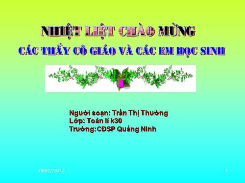 Chương III. §4. Số trung bình cộng