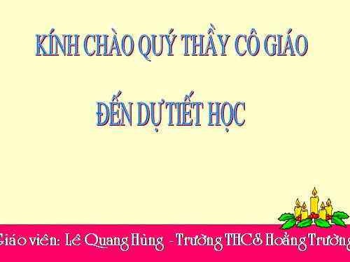 Chương III. §2. Bảng tần số các giá trị của dấu hiệu