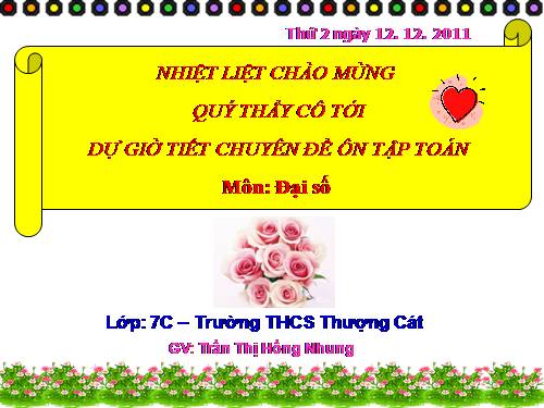 Ôn tập Chương I. Số hữu tỉ. Số thực