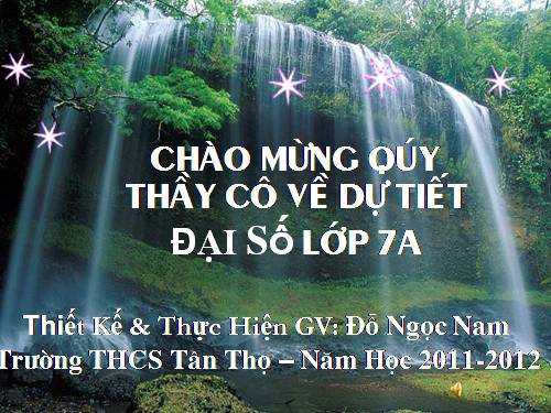 Chương I. §8. Tính chất của dãy tỉ số bằng nhau