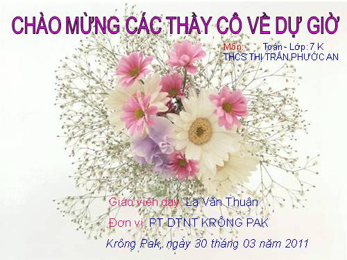 Chương IV. §9. Nghiệm của đa thức một biến