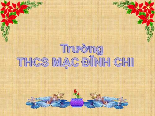 Chương IV. §5. Đa thức