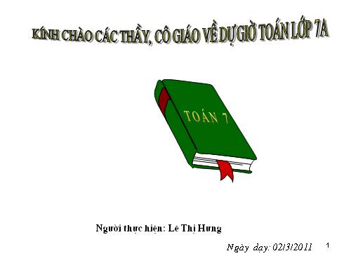 Chương IV. §3. Đơn thức