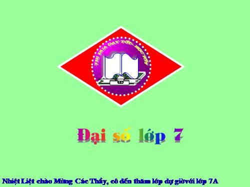 Chương IV. §3. Đơn thức