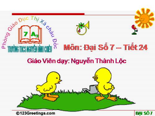 Chương II. §2. Một số bài toán về đại lượng tỉ lệ thuận