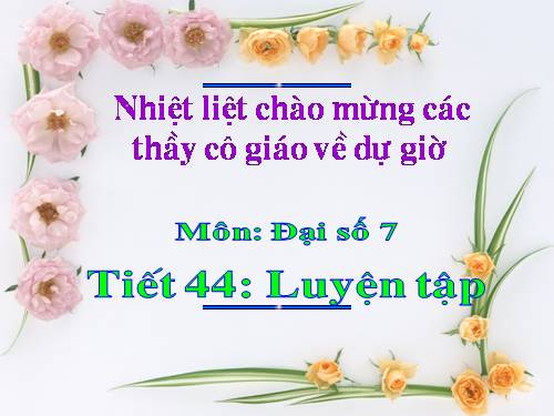 Các bài Luyện tập