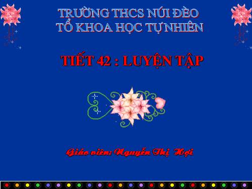 Các bài Luyện tập
