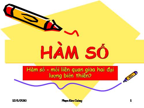 Chương II. §5. Hàm số