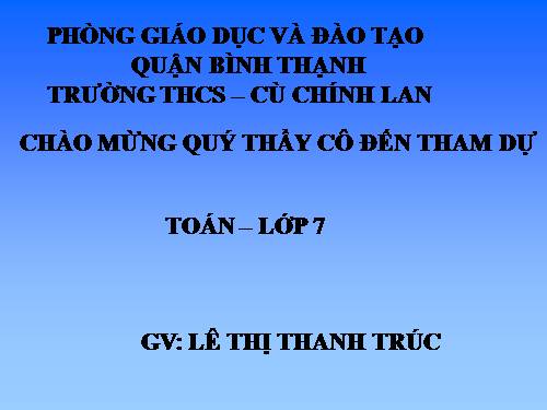 Các bài Luyện tập