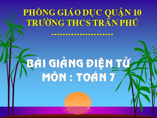 Chương I. §8. Tính chất của dãy tỉ số bằng nhau