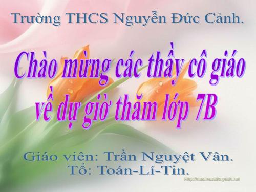 Chương IV. §1. Khái niệm về biểu thức đại số