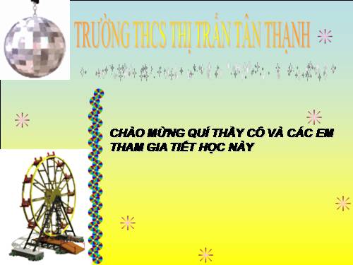 Chương II. §1. Đại lượng tỉ lệ thuận