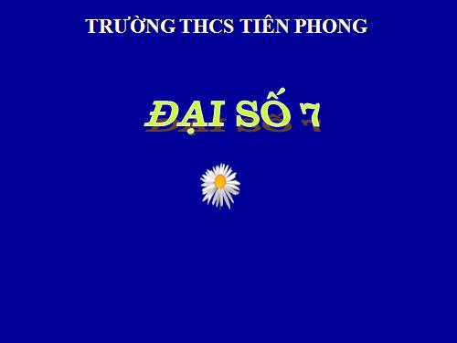 Chương II. §3. Đại lượng tỉ lệ nghịch