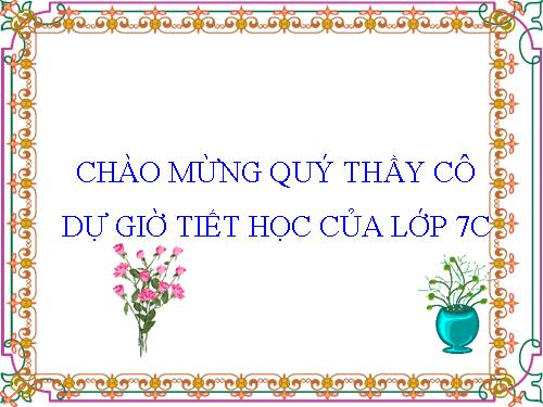 Chương II. §3. Đại lượng tỉ lệ nghịch